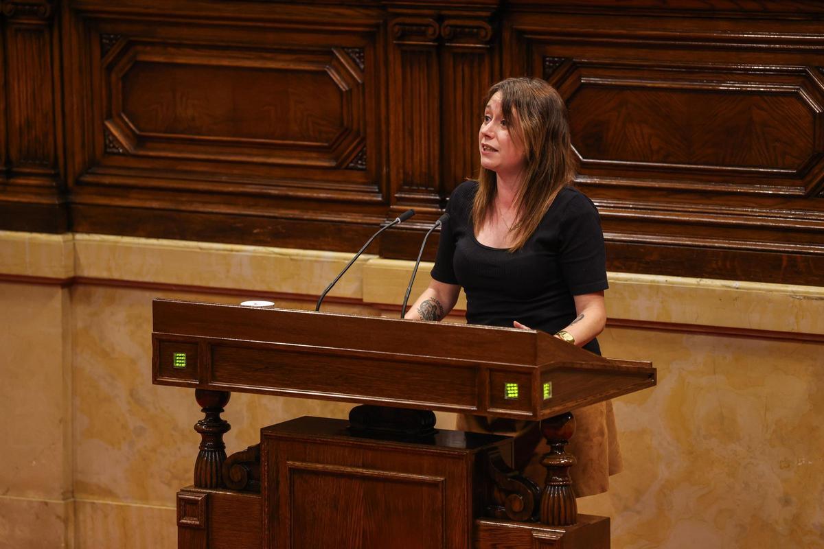 Laure Vega, diputada de la CUP.