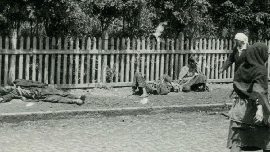 Foto tomada en secreto por Alexander Wienerberger en Járkov.