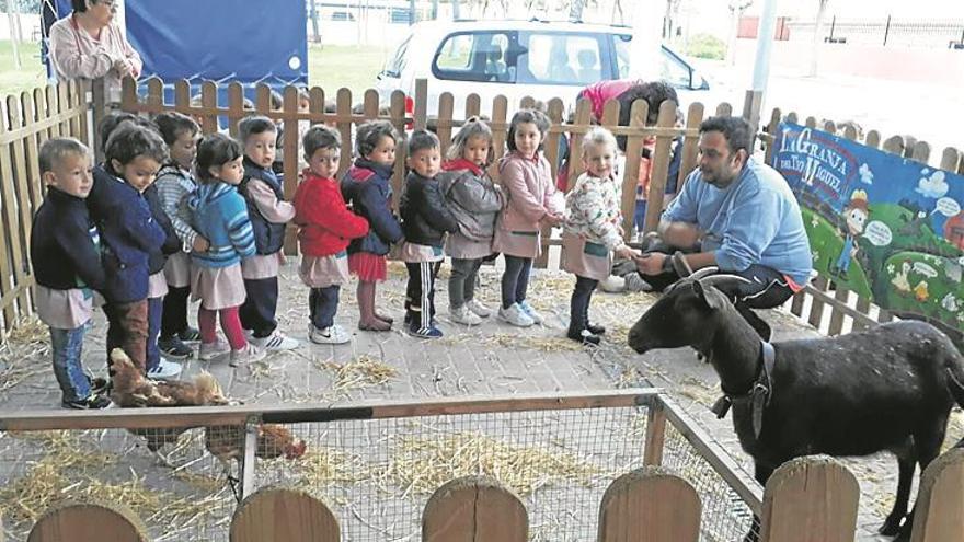 la granja del tío miguel visita la escuela infantil