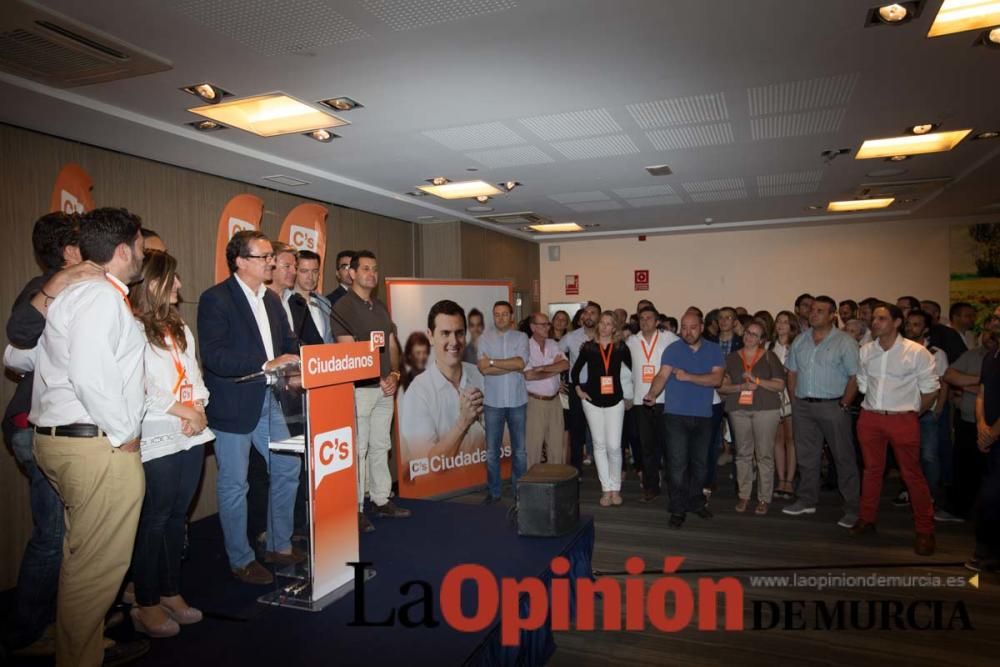 Noche electoral en Ciudadanos