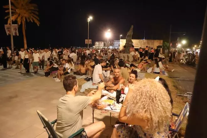 Última noche de fuegos artificiales de Hogueras: broche final a un certamen marcado por la nueva ubicación