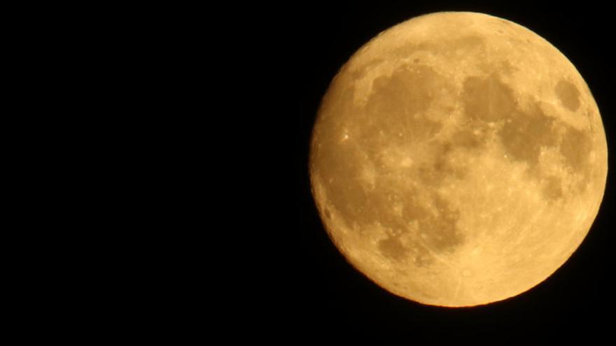 La Luna en noviembre de 2017