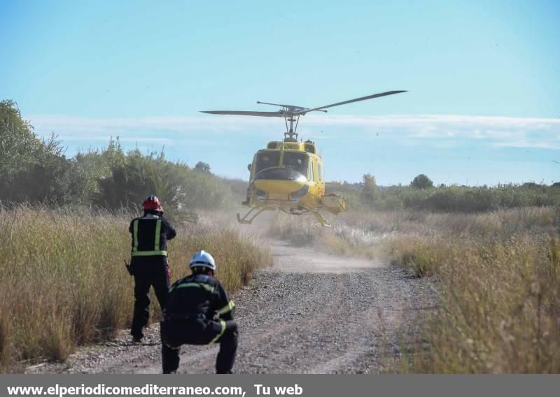 Espectacular simulacro de emergencia en Almassora