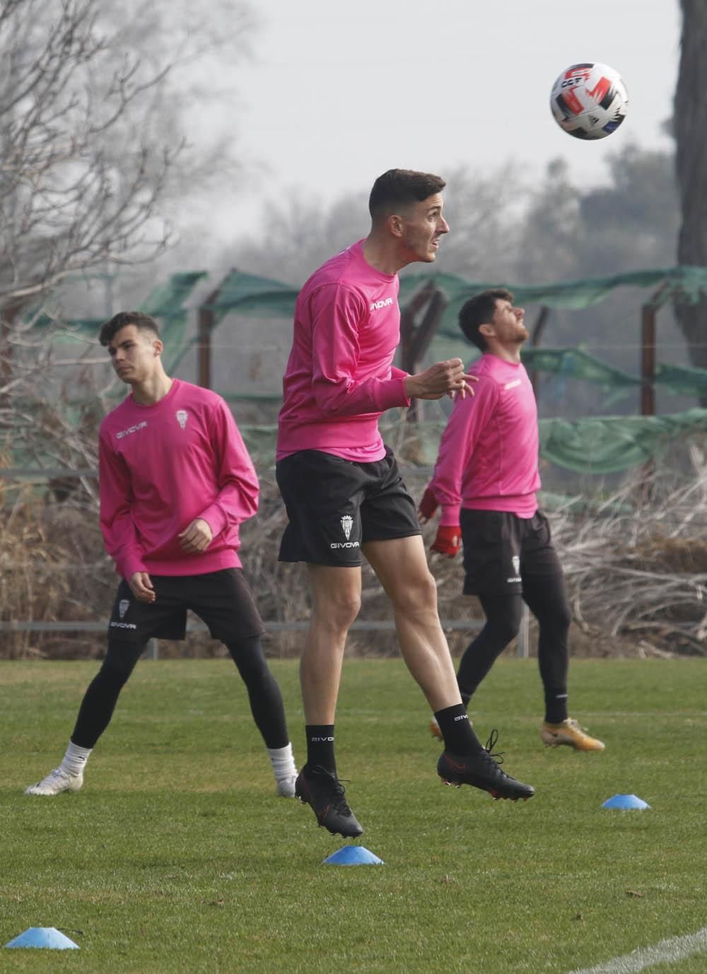 Alberto Ródenas ya entrena con el Córdoba CF