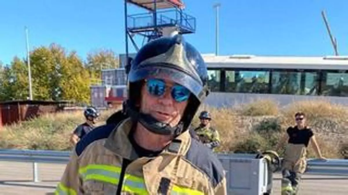 El cuerpo de bomberos de Murcia, de luto por la muerte de un compañero