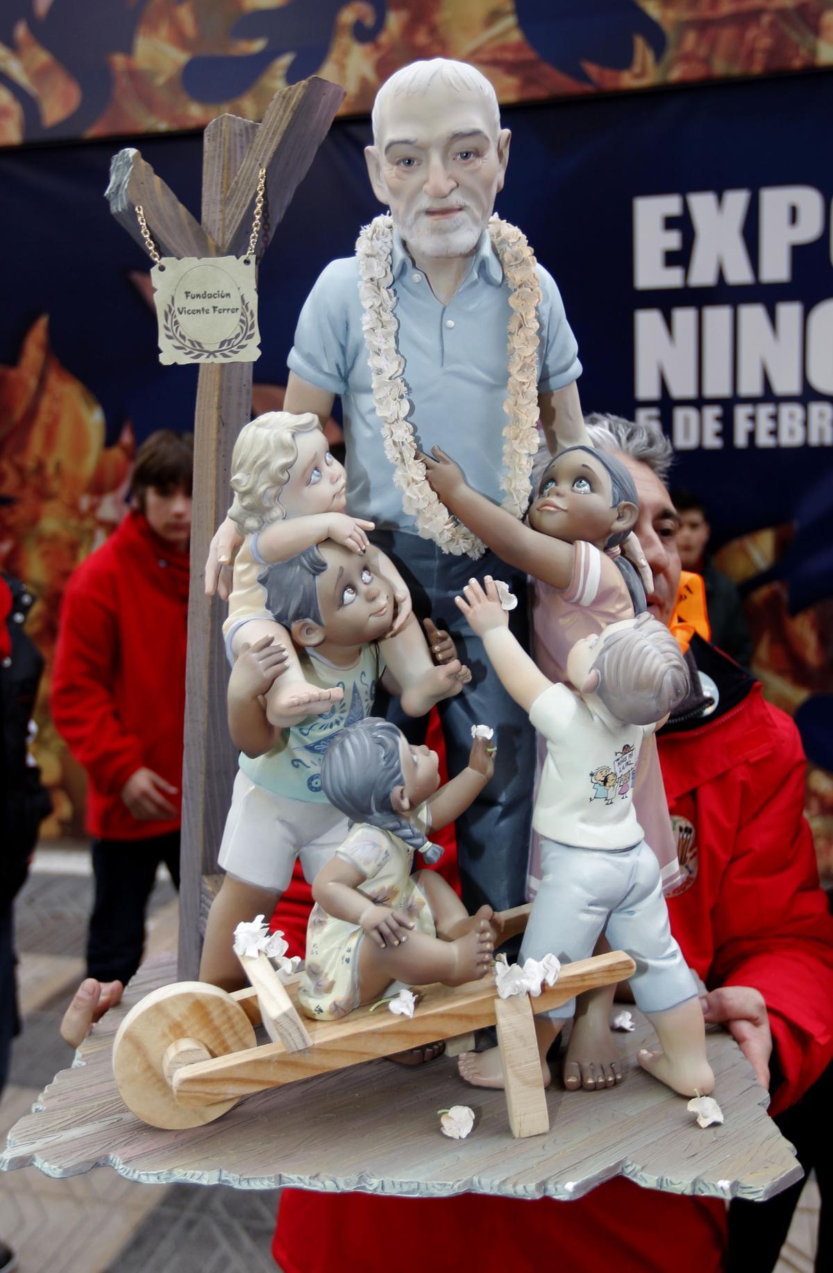 Ninot indultat infantil 2011 para Reino de València-Duque de Calabria.