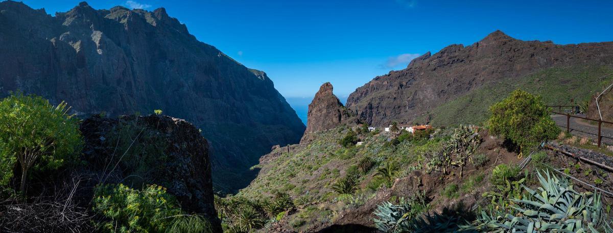 Panorámica de Masca, en Tenerife.