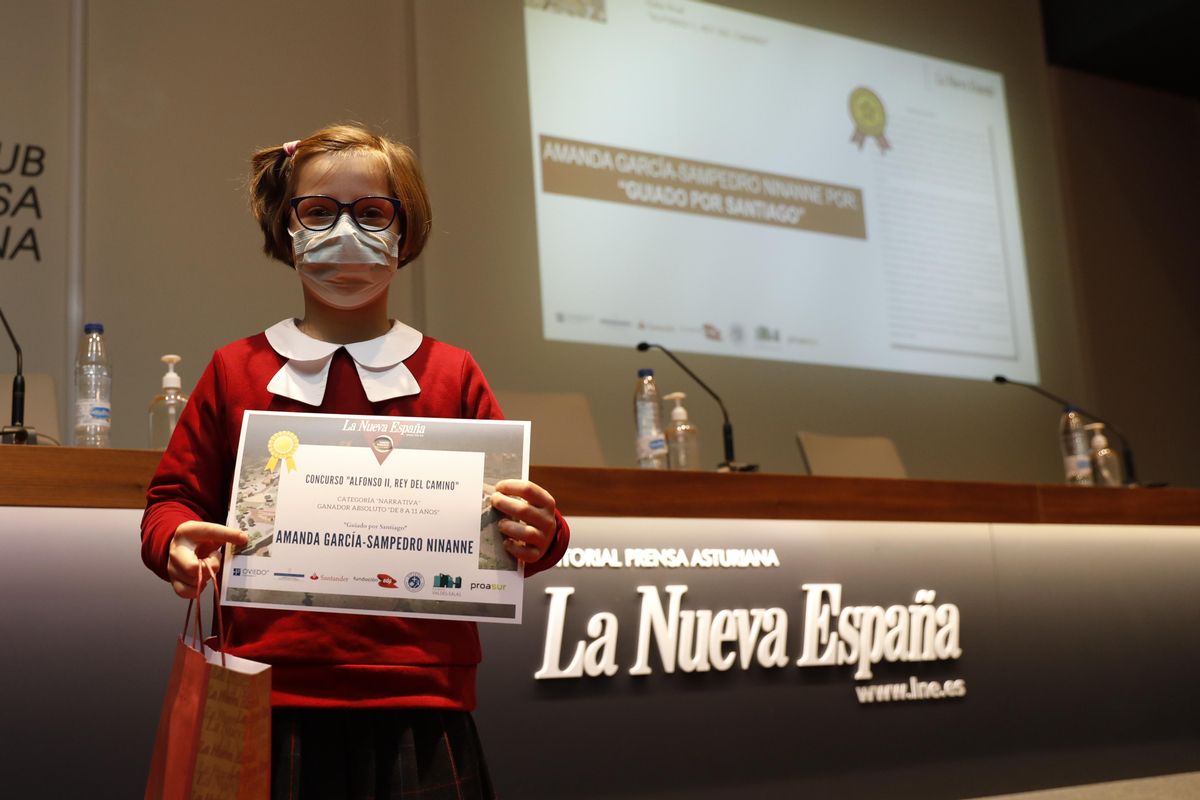 Amanda García-Sampedro Ninanne, ganadora en su categoría