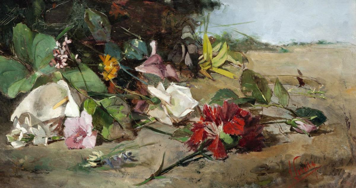 Lienzo de Sorolla que saldrá a subasta el lunes.