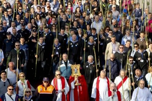 Más de 200.000 personas participan en la romería al Monasterio en el 526 anivesario del Milagro de la Lágrima