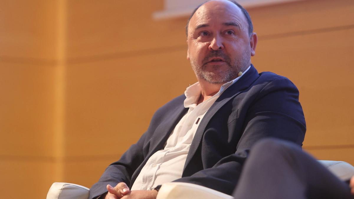 Fidel Roig, CEO de Valfortec, durante su intervención en el Foro de Energía.