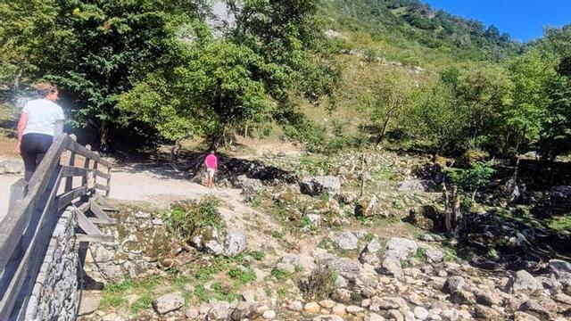 Zona en la que se produjo el desprendimiento. | LNE