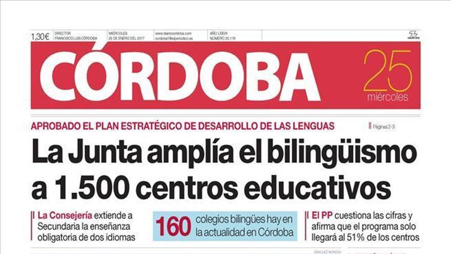 La portada de CÓRDOBA