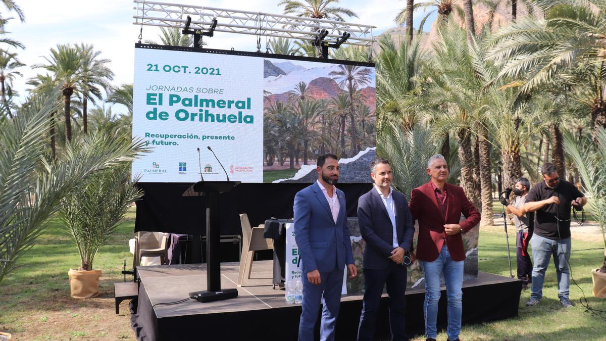 De izqda. a dcha. Dámaso Aparicio, Dani Puchol y Eduardo Rodríguez