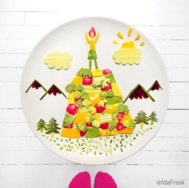 1. 'Food art'