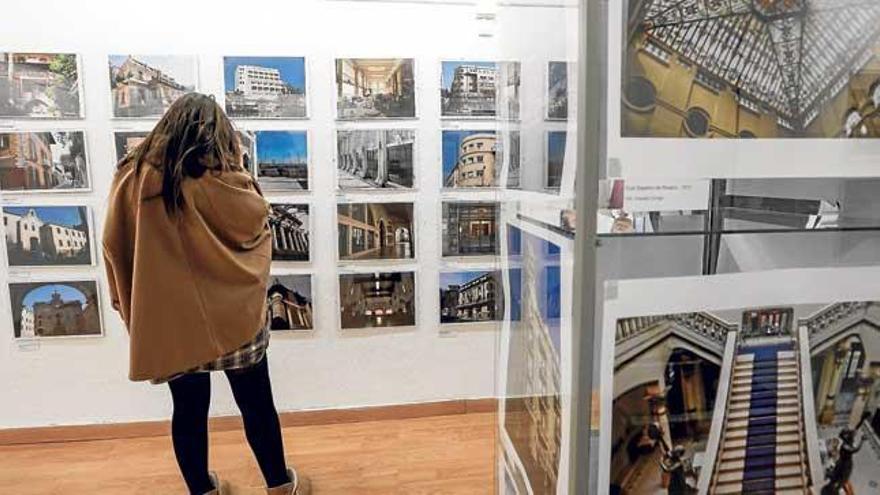 La muestra sobre el arquitecto Francisco Roca Simó organizada por Arca fue inaugurada ayer.