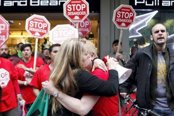 Protesta de Stop Desahucios