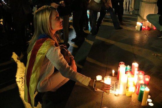 Concentració a la Plaça Constitució