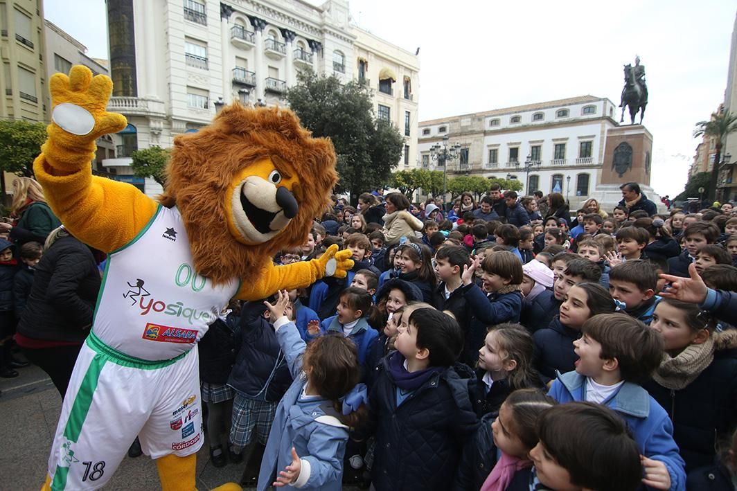 Escolares cordobeses contra el cáncer