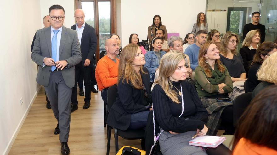 Un momento de las jornadas celebradas ayer en el pazo de Vista Real.