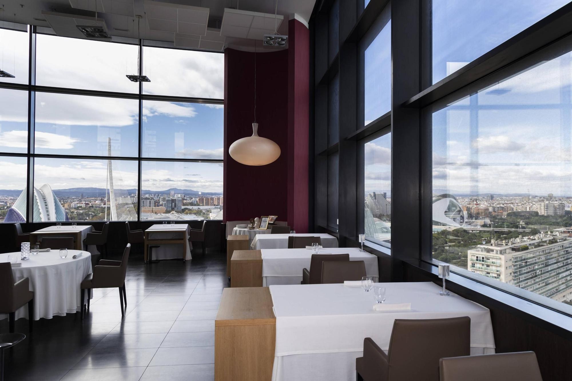 El restaurante Vertical de València, desde dentro