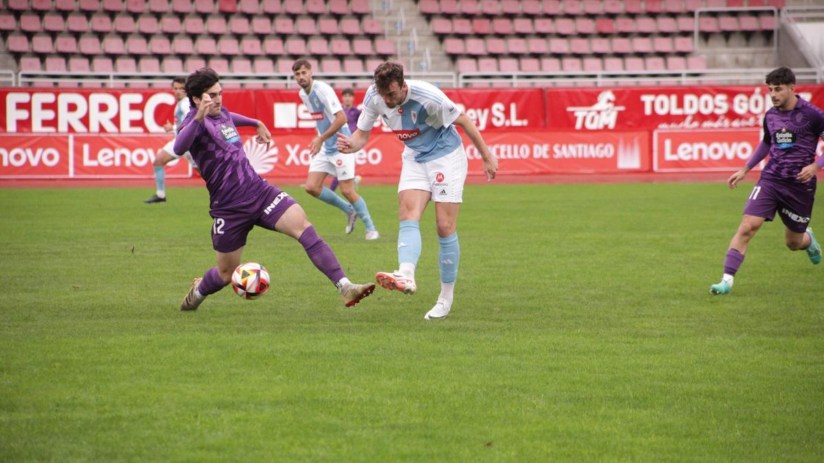 El Compos goleó al Valladolid Promesas 4 a 1 en el Vero Boquete