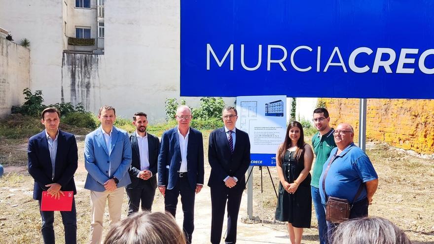 La &#039;Murcia Crece&#039; de Ballesta arranca con la construcción de 26 viviendas en Puente Tocinos