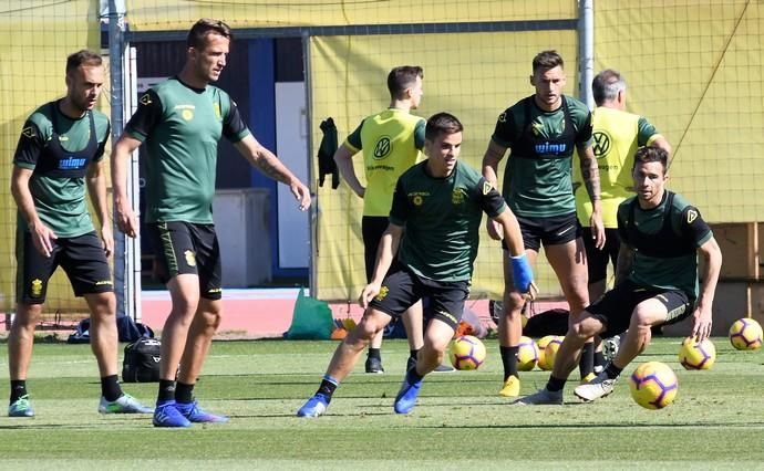 13/02/2019 TELDE. Entrenamiento Ud Las Palmas.  Fotografa: YAIZA SOCORRO.