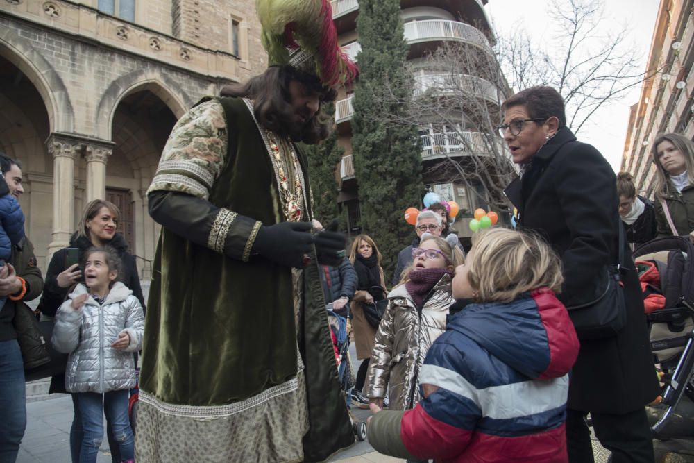 L''arribada del Príncep Assuan a Manresa