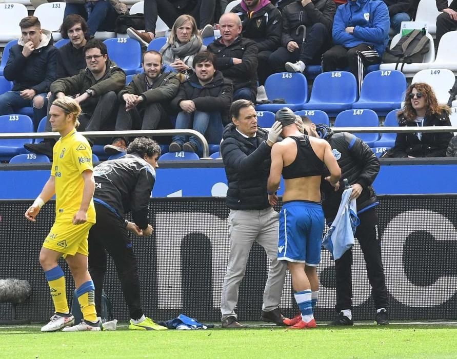 El Dépor empata ante Las Palmas en Riazor