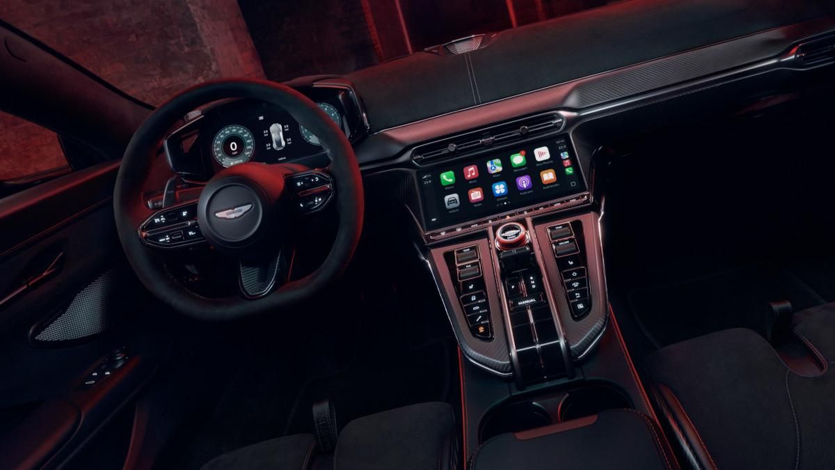 Interior del Aston Martin Vantage S