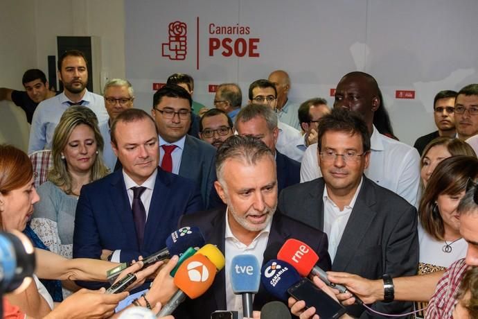 Presentación de las candidaturas del PSOE, ...