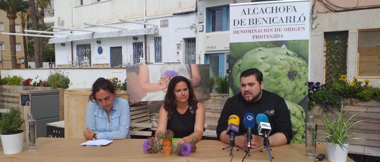 Rueda de prensa en la que dieron a conocer el balance positivo de la campaña.