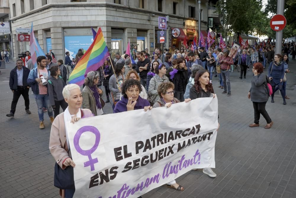 Las mujeres de Mallorca vuelven  a salir a la calle
