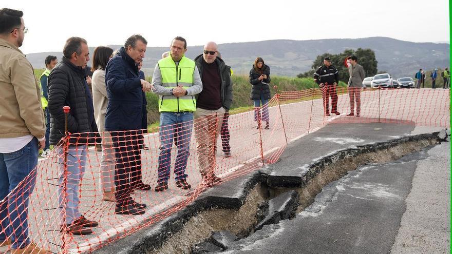 La Diputación de Sevilla anuncia un plan de inversión en carreteras y equipamientos dañados por las borrascas