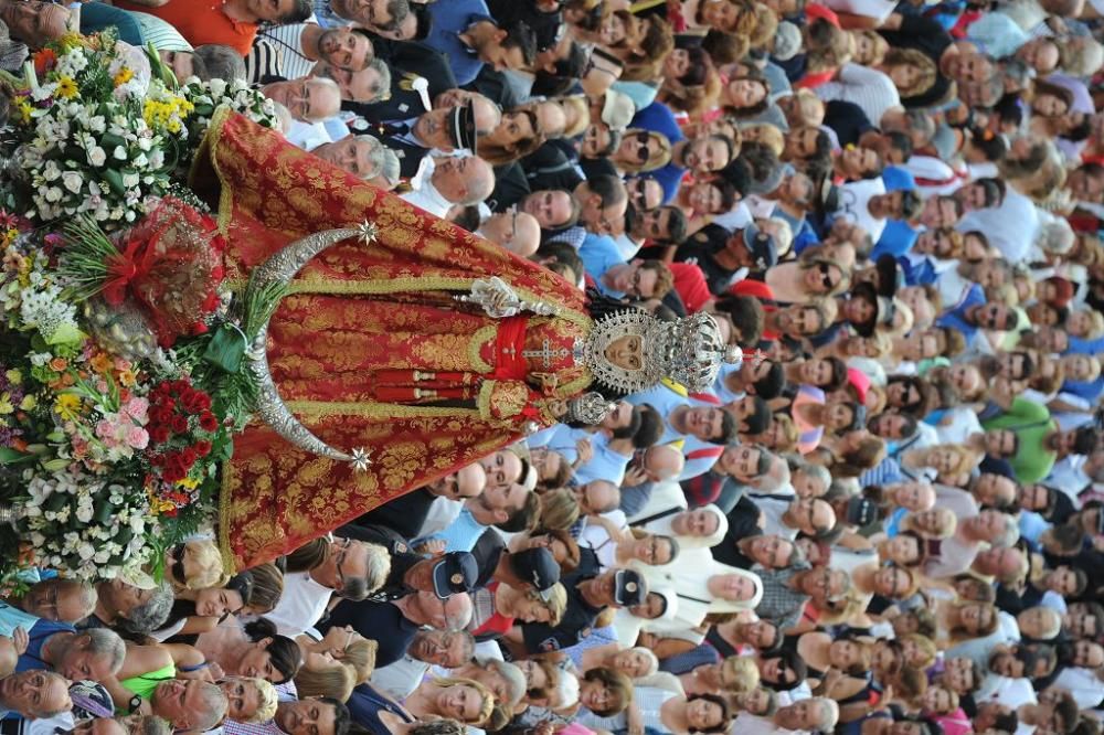 Romería de la Virgen de la Fuensanta: Salida de la