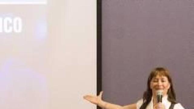 Marisa Picó, en una de sus clases.