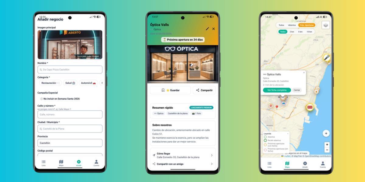 Añade tu negocio, gratis, de forma simple y rápida.