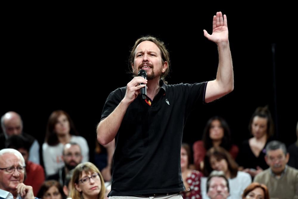 Mitin de Pablo Iglesias en A Coruña