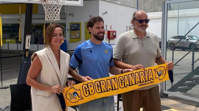 Christian Díaz: «Nos toca trabajar, disfrutar y conseguir victorias para devolver al CB Gran Canaria al lugar del que nunca debió salir»