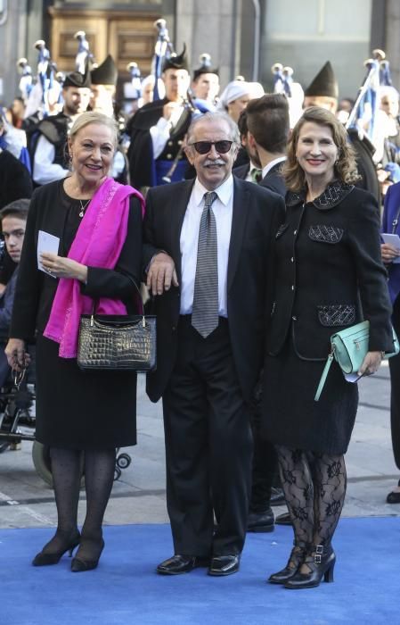 La alfombra azul de los premios "Princesa de Asturias" 2016"