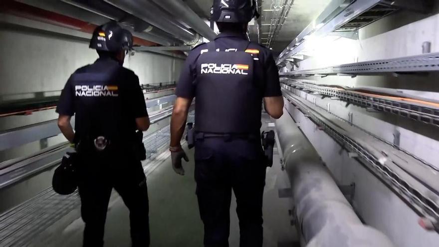 Così è il dispositivo di sicurezza della Polizia Nazionale per il Gran Premio di Spagna di Formula Uno