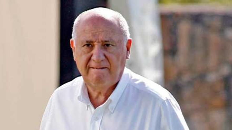 Amancio Ortega en Casas Novas.