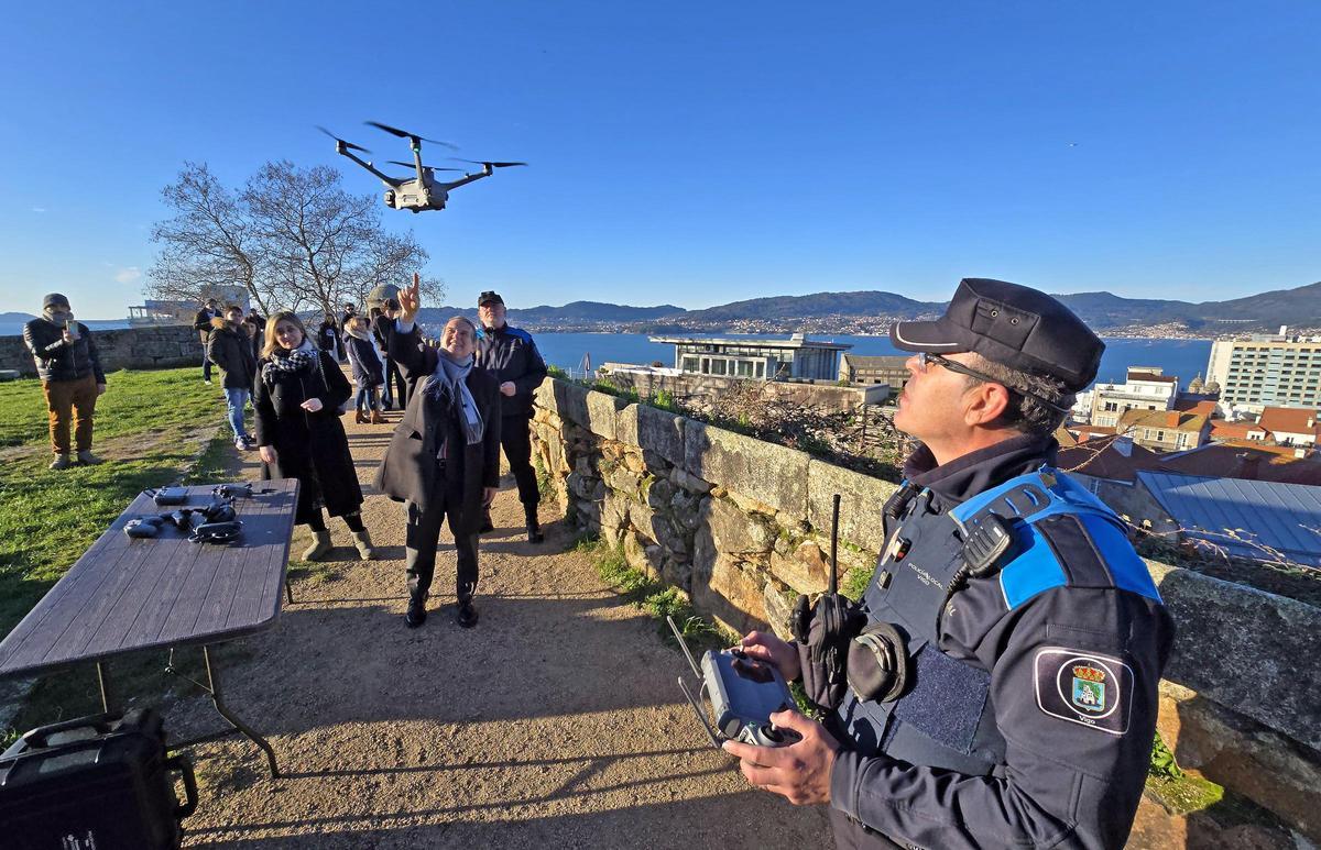 Los drones de la Policía Local de Vigo
