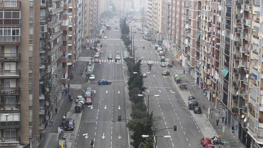 La operación asfalto se traslada al centro de Zaragoza y los barrios rurales