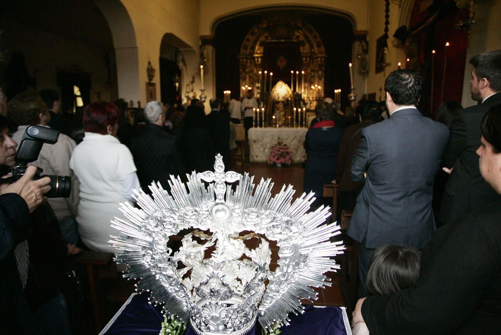 Traslados y procesiones del Viernes de Dolores