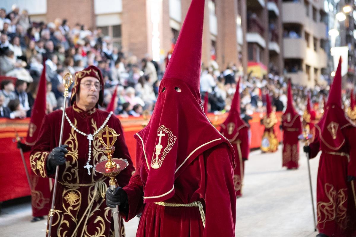 La procesión del Viernes Santo de Lorca, en imágenes