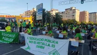 Asambleas docentes de Alicante se muestran a favor de firmar microacuerdos con el Consell, pero no la oferta al completo