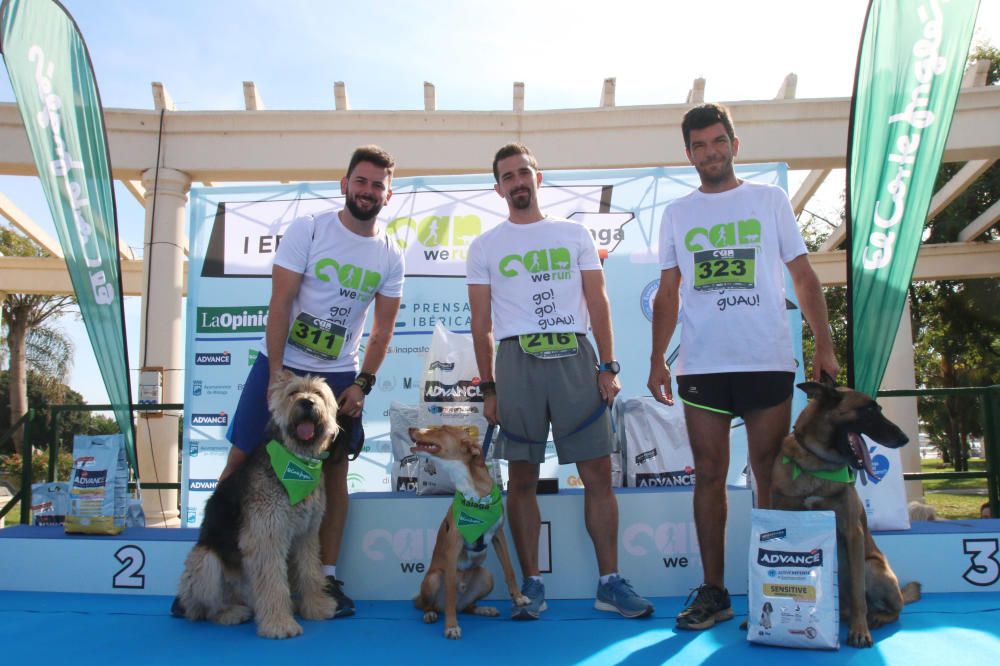 El Parque Huelin ha acogido la primera edición de un evento destinado a las mascotas y a sus dueños, con carreras en diversas categorías, actividades gratuitas y numerosos stands