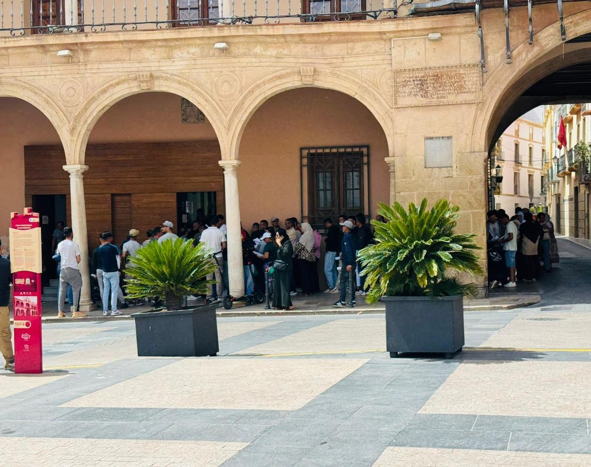 Ayuntamiento de Lorca, este martes.